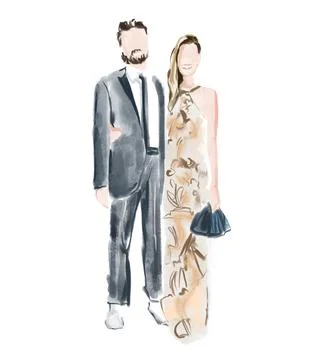 Event illustration Illustrazione stock