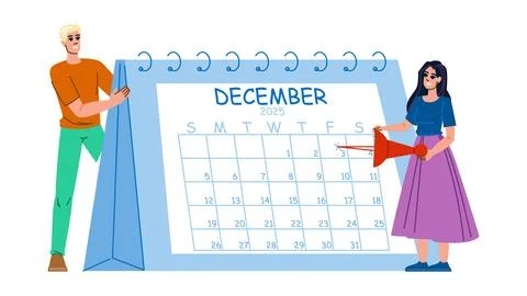 Event important date vector Illustrazione stock