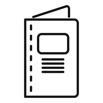 Event invitation icon outline vector. Calendar manager Ilustração Stock