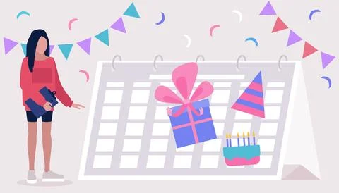 Event management concept Stock Illustration