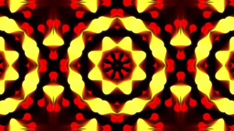 Event Mandala Lights VJ Loops 5 Video stock 106028832