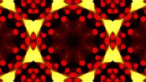 Event Mandala Lights VJ Loops 6 Video stock 106029166