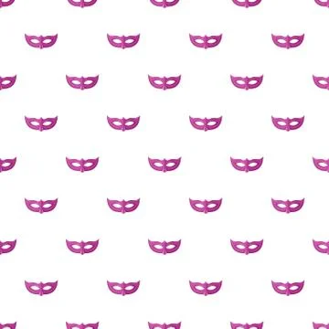 Event mask pattern seamless vector 스톡 일러스트