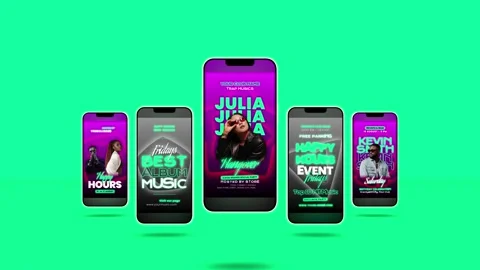 Event Night Party Reels Stock After Effects