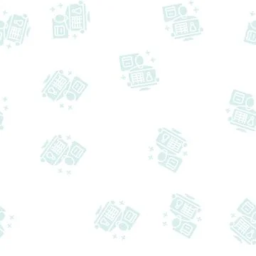 Event planner glyph seamless pattern Stock Illustration