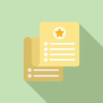 Event planner list icon flat vector. Time manager Ilustração Stock