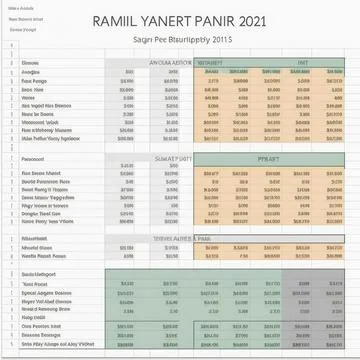 Event planner template, Made by AI,Artificial intelligence Stock Illustration