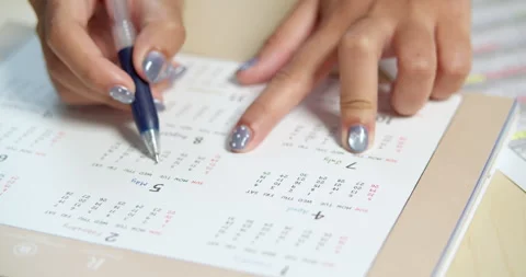 Event planning process office space documenting details organized environment Stock Footage 320082012