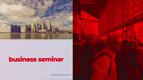 Event Promo Collection After Effects stock