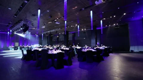Event room Stock Footage 77053783