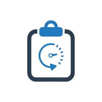 Event Schedule Icon Stock Illustration
