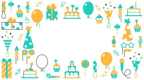 Event service background with text space. Stock Illustration