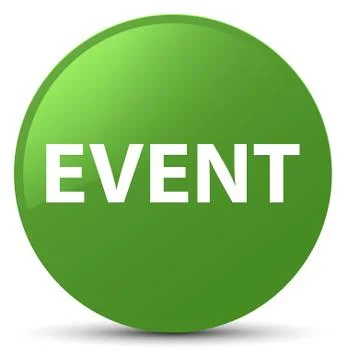 Event soft green round button 스톡 일러스트