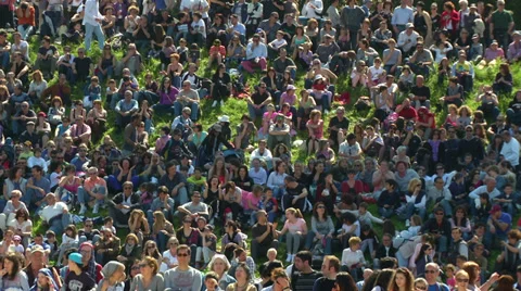 Event spectator 01 Stock Footage 37591805