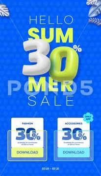 EVENT SUMMER SALE PSD Template