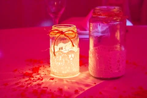 Event table party Stock Photos