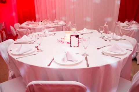 Event table party Stock Photos