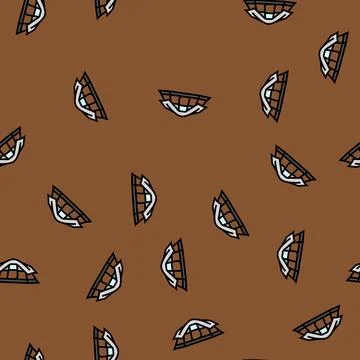 Event tent vacation vector seamless pattern 스톡 일러스트