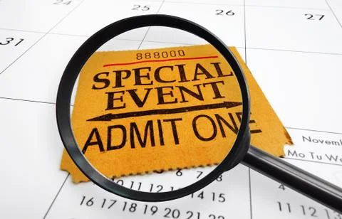 Event ticket search Stock Photos