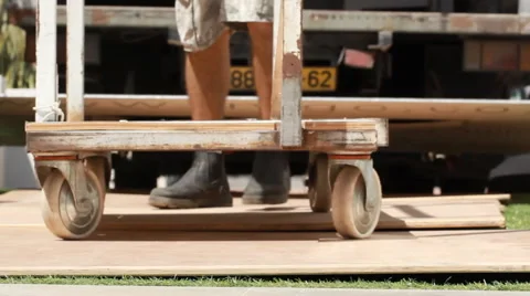 Event truck Stock Footage 44513053