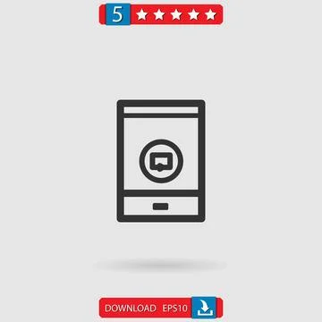 Event vector icon Illustrazione stock