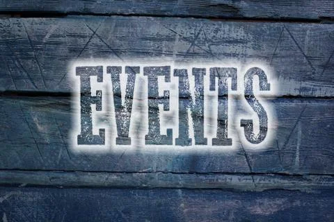 Events concept Stock Illustration