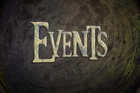 Events concept Stock Illustration