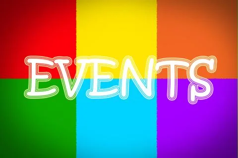 Events concept Stock Illustration