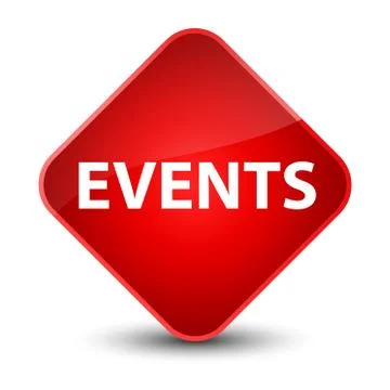 Events elegant red diamond button 스톡 일러스트