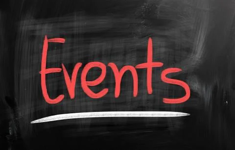 Events Stock Illustration