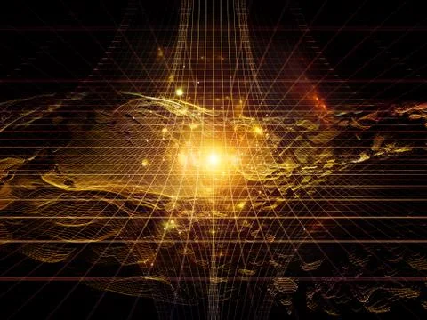 Events of Inanimate Space. イラスト素材