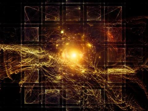 Events of Inanimate Space. 스톡 일러스트