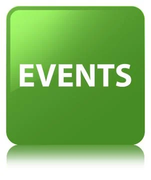 Events soft green square button 스톡 일러스트