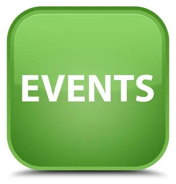 Events special soft green square button 스톡 일러스트
