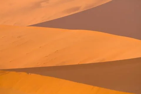 Ever changing sand dunes of Sossusvlei Stock Photos