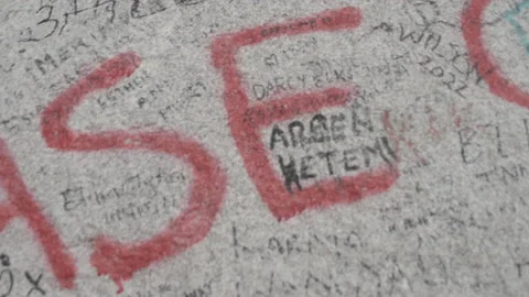 Everest Base Camp. Close up panoramic of EBC with no crowds.  스톡 동영상 237271691