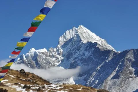 Everest Foto stock