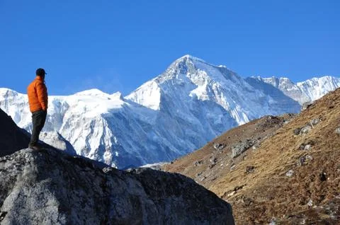 Everest viewpoint Foto stock