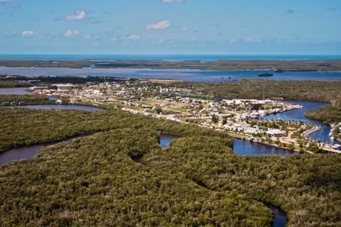 Everglades city Stock Photos