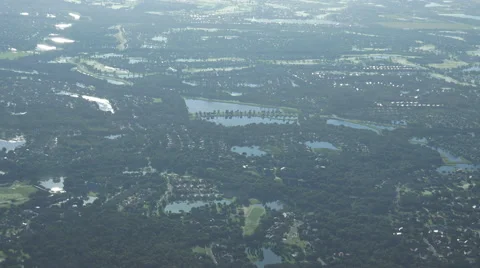 Everglades Subdivisions aerials 스톡 동영상 41863299