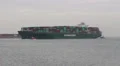Evergreen Container Ship HD Footage