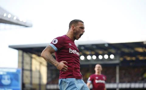 Everton 1 West Ham 3 Stock Photos