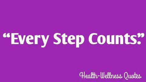 Every step counts. イラスト素材