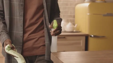 Everyday Clean A Simple Routine Stock Footage 320912427