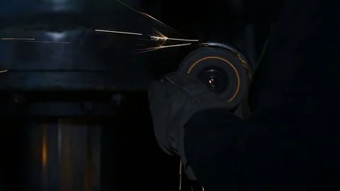 Everyday work in the Blacksmith workshop Stock Footage 69862140