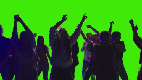 Everyone is dancing Stock Footage 172565346