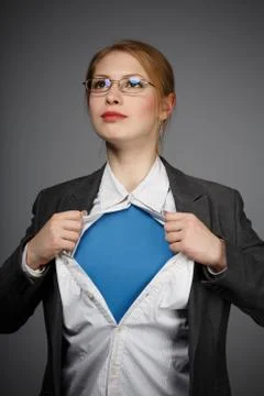 Everyone is a superhero Stock Photos