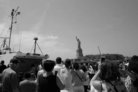 Everyone wants a picutre of Lady Liberty Stock Photos