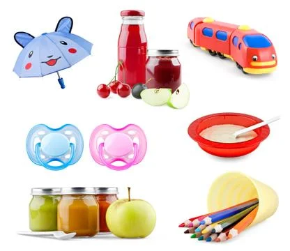 Everything for baby Stock Photos