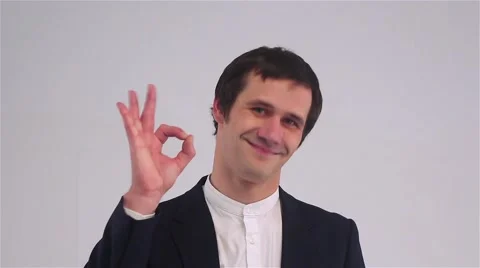 Everything is Fine, Okay Sign, Gesture Stock Footage 68951776